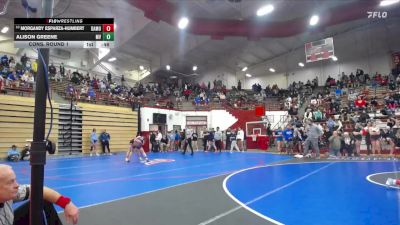 130 lbs Cons. Round 1 - Morgandy Esparza-Humbert, Southridge vs Alison Greene, Mount Vernon