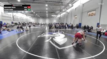 285 lbs 5th Place Match - Elijah Farr, Messiah vs Benjamin Rosa, Stevens Tech