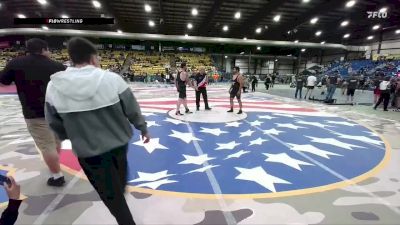 215 lbs 3rd Place Match - Emmet Daunt, Newcastle Fall Guys vs Juan Martinez, Wyoming