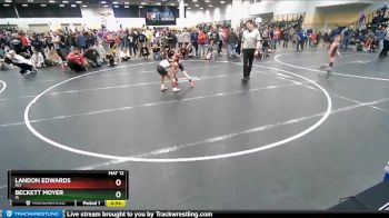 59 lbs Semifinal - Beckett Moyer, IA vs Landon Edwards, MO