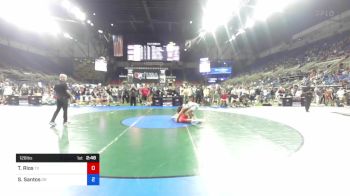 126 lbs Rnd Of 64 - Tristan Rios, Texas vs Scout Santos, Oregon