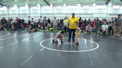 55 lbs Round 5 - Nolan Hawes, EP Rattlers vs Jerow Hines, Pheonix Wrestling Club Red