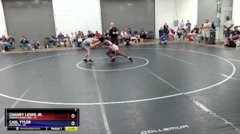 165 lbs Round 3 (8 Team) - Chaney Lewis Jr., Pennsylvania Red vs Cael Tyler, Michigan