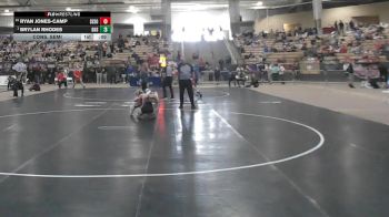 A 126 lbs Cons. Semi - Brylan Rhodes, Greeneville High School vs Ryan Jones-Camp, Samuel Everett School Of Innovation