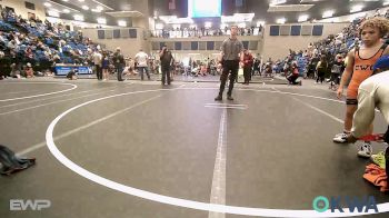 61 lbs Quarterfinal - Jasper Lockett Jr, Cowboy Wrestling Club vs Knox Williams, Perry Wrestling Academy