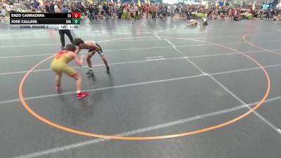 120 lbs Cons. Round 3 - Jose Callava, Unattached vs Enzo Carrazana, Doral Academy