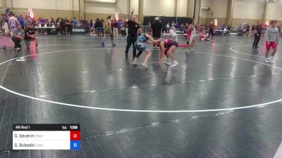 106 lbs Rr Rnd 1 - Gabrielle Severin, Crash GWC vs Sora Mae Bukoski, Lebanon Die Hard Wrestling