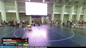 115 lbs Quarterfinal - Max Wiberg, Bear River Wrestling Club vs Brayson Garrison, Montrose Elite