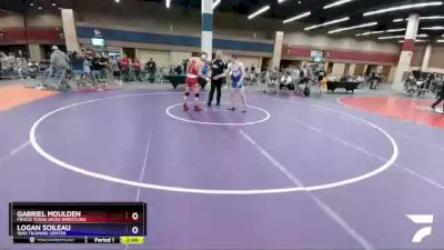 160 lbs Cons. Round 2 - Gabriel Moulden, Frisco Texas Jacks Wrestling vs Logan Soileau, WAR Training Center