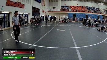 113 lbs Cons. Round 3 - Weylin Myers, Gerstell Academy vs Jorge Garrido, St. James School