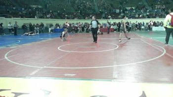 128 lbs Consi Of 16 #1 - Casten Edmonds, Mustang Middle School vs Brennen Harris, Marlow Outlaws