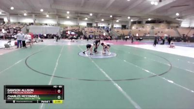 85 lbs Cons. Round 2 - Charles McConnell, Grace Christian Wrestling Club vs Dawson Allison, Elite Wrestling Academy