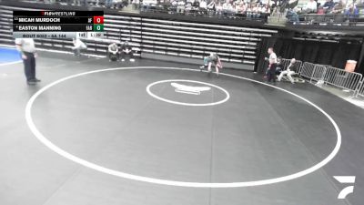 6A 144 lbs Champ. Round 1 - Micah Murdoch, American Fork vs Easton Manning, Farmington