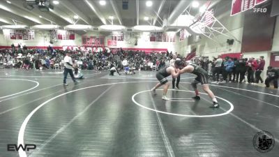 285 lbs Champ. Round 1 - Troy Ceja, John H Pitman vs Zhihao Wang, Los Gatos