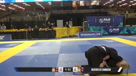 Heather Lee Camacho vs Alice Corinne Hall 2025 Pan Jiu Jitsu IBJJF Championship