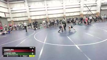 88 lbs Quarterfinal - Conrad Dahl, Millard Wrestling Club vs Zaiden Hill, Nevada Elite