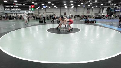138 lbs Round Of 64 - Christian Davis, TN vs Aryan Karimnejad, MN