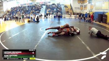 190 Blue Round 5 - Kane Watford, Wakulla Hs vs Antonio Browning, University (Orange City)