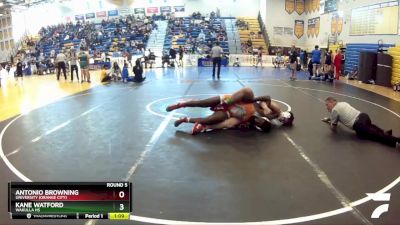 190 Blue Round 5 - Kane Watford, Wakulla Hs vs Antonio Browning, University (Orange City)