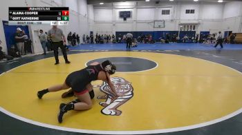 159 lbs Champ. Round 2 - Alaina Cooper, Lincoln (Stockton) vs Gott Katherine, Salinas