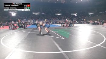 4A/3A/2A/1A Girls 235 Quarterfinal - Lillian Anderson, Sutherlin Girls vs Sunnie Cordova, St. Helens Girls