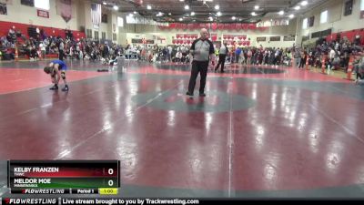 80 lbs Round 5 - Kelby Franzen, THWC vs Meldor Moe, Minnewaska