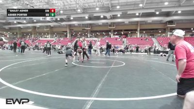 52 lbs Cons. Round 3 - Cannon Francis, Team Tulsa vs Alecxander Sabo, SlyFox