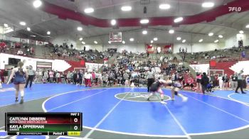 155 lbs 1st Place Match - Kayla Opperman, G4orce vs Caitlynn Dibbern, Beech Grove Wrestling Club