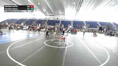 113 lbs Quarterfinal - Braiden Foster, Gold Rush Wrestling vs Eulogio Garcia, No Team