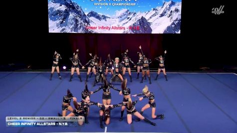 Cheer Infinity Allstars - N.Y.B. [2026 L2 Senior - D2 - Small - B Finals] 2026 The D2 Summit