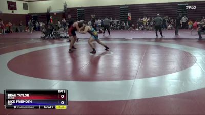 Junior-10 lbs Round 2 - Beau Taylor, Osage vs Nick Friemoth, FWA