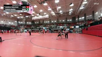 132 lbs Champ. Round 1 - Zaniah Najera, Montwood vs Isabella Malcolm, Coppell