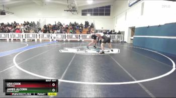 215 lbs Cons. Round 2 - James Alcorn, Golden West vs Levi Cook, Turlock