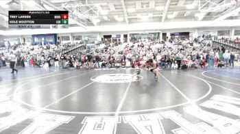 126 lbs Cons. Round 3 - Trey Larsen, Morgan vs Kole Wootton, Lehi