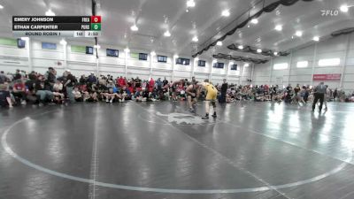 190 lbs Round Robin 1 - Emery Johnson, Freakztyle Wrestling - HS vs Ethan Carpenter, Pursuit - HS