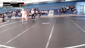 174 lbs Semifinal - Wyatt Elam, Mary vs Joey Mushinsky, Mary