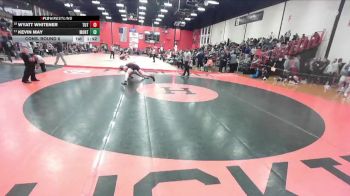 190 lbs Cons. Round 6 - Kevin May, Lombard (MONTINI) vs Wyatt Whitener, TUTTLE (OK)