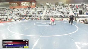 68 lbs Quarterfinal - Chloe Ogden, FL vs Eleni Fakaosi, CA