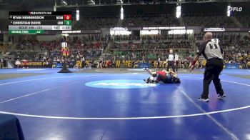 133 lbs Quarterfinal - Ryan Henningson, MSU Moorhead vs Christian Davis, Lander