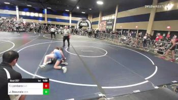 116 lbs Round Of 16 - Tobias Lombera, Elite Force vs J.j. Beauvais, Grindhouse WC