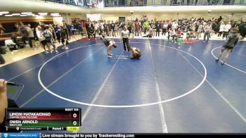 132 lbs Cons. Round 4 - Limoni Matakaiongo, Canyon View Falcons vs Owen Arnold, Westlake