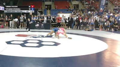 105 lbs Semis - Emma Faczak, Colorado vs Ryleigh Sturgill, Tennessee