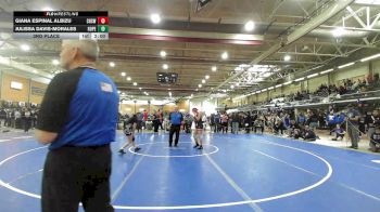 107 lbs 3rd Place - Giana Espinal Albizu, Cranston West vs Julissa Davis-morales, Hope