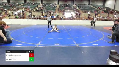 60 lbs Final - Henrik Anderson, Morris Fitness Wrestling Club vs Matthew King, East Jackson Takedown Club