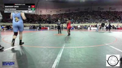 200 lbs Consi Of 32 #1 - Danthony Okoe, Del City JH vs Cole Dvorak, Tough N Technical Wrestling Club