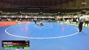 190 lbs Placement (16 Team) - Joey DiVello, Skyline vs Gavin Scott, Delaware Military Academy