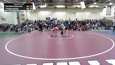 150 lbs Round Of 16 - Matthew Dzierlatka, Berlin vs Thomas Mahon, Foran