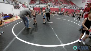 46 lbs Quarterfinal - Kasen Fuller, Comanche Takedown Club vs Jason Easley, Division Bell Wrestling