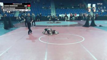 107 lbs Consi Of 8 #2 - Alexia Henriquez, North Andover vs Kylah Bragan, Whittier