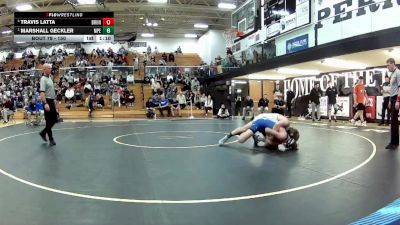 150 lbs Semifinal - Marshall Geckler, Perry (Massillon) vs Travis Latta, Brunswick